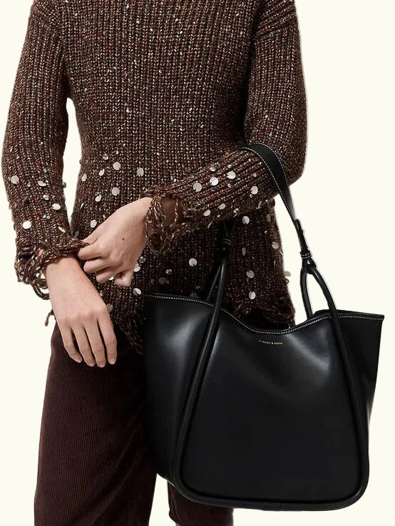 Lyla Tubular Slouchy Tote Bag