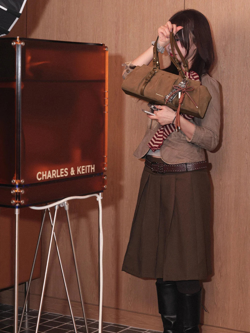 Britton Elongated Shoulder Bag