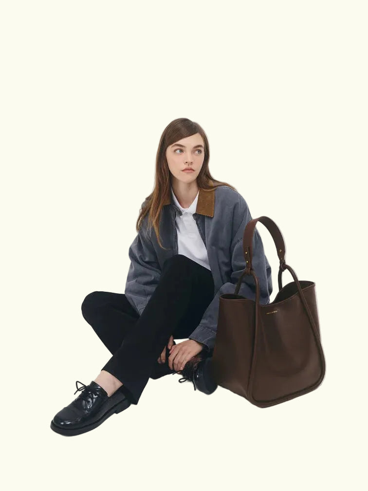 Lyla Tubular Slouchy Tote Bag